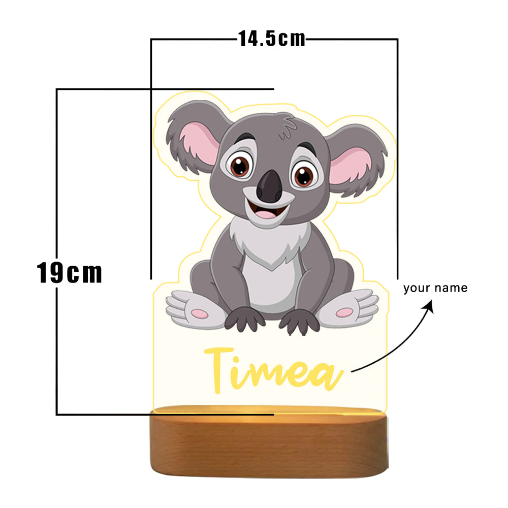 Nachttischlampe Koala