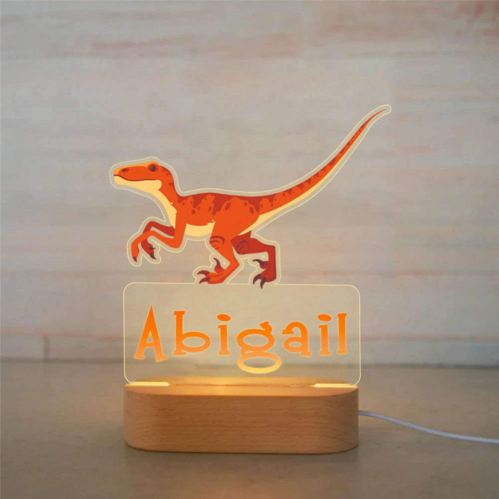Nachttischlampe Dinosaurier