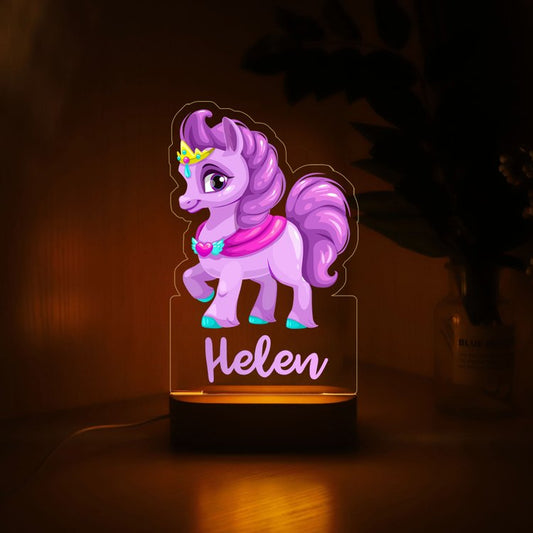 Nachttischlampe Pony