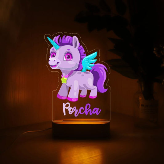 Nachttischlampe Happy Unicorn