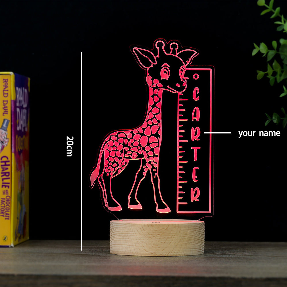 Nachttischlampe LED Giraffe