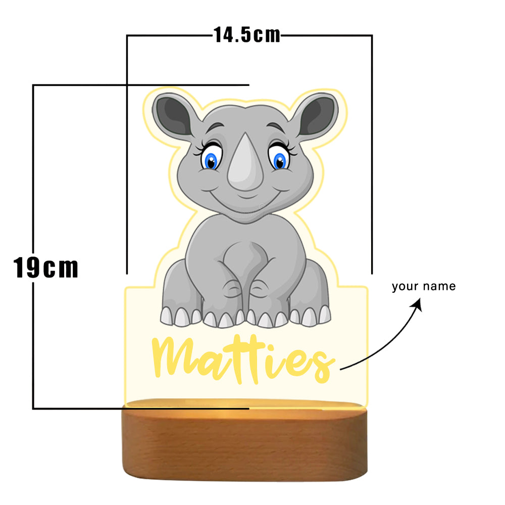 Nachttischlampe Nasshorn