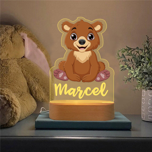 Nachttischlampe Babybär