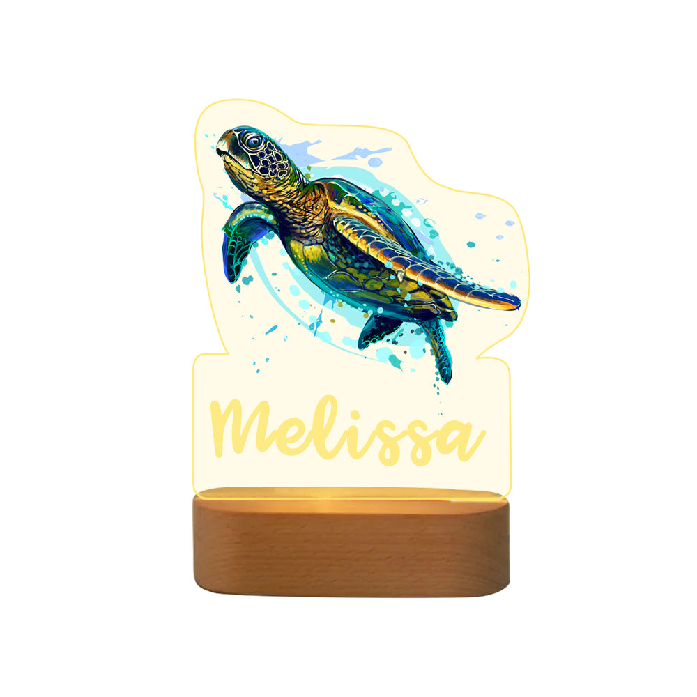 Nachttischlampe Schildkröte