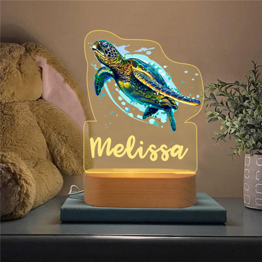 Nachttischlampe Schildkröte
