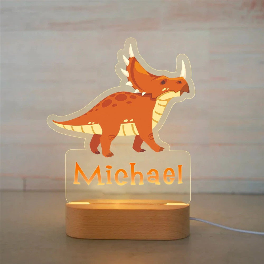 Nachttischlampe Dinosaurier