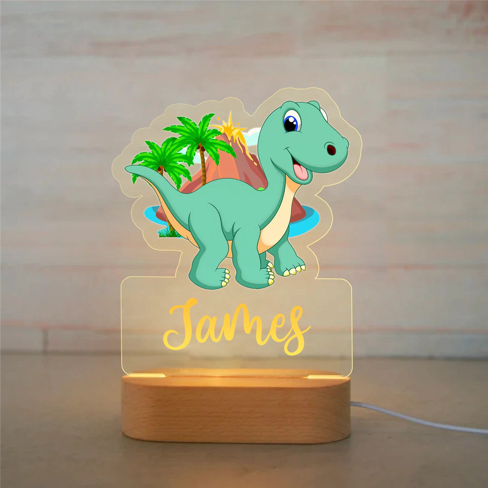 Nachttischlampe Dinosaurier